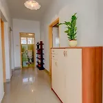 The Consists Of Two Bedrooms, A Bathroom, A Kitchen And A Living Appartamento